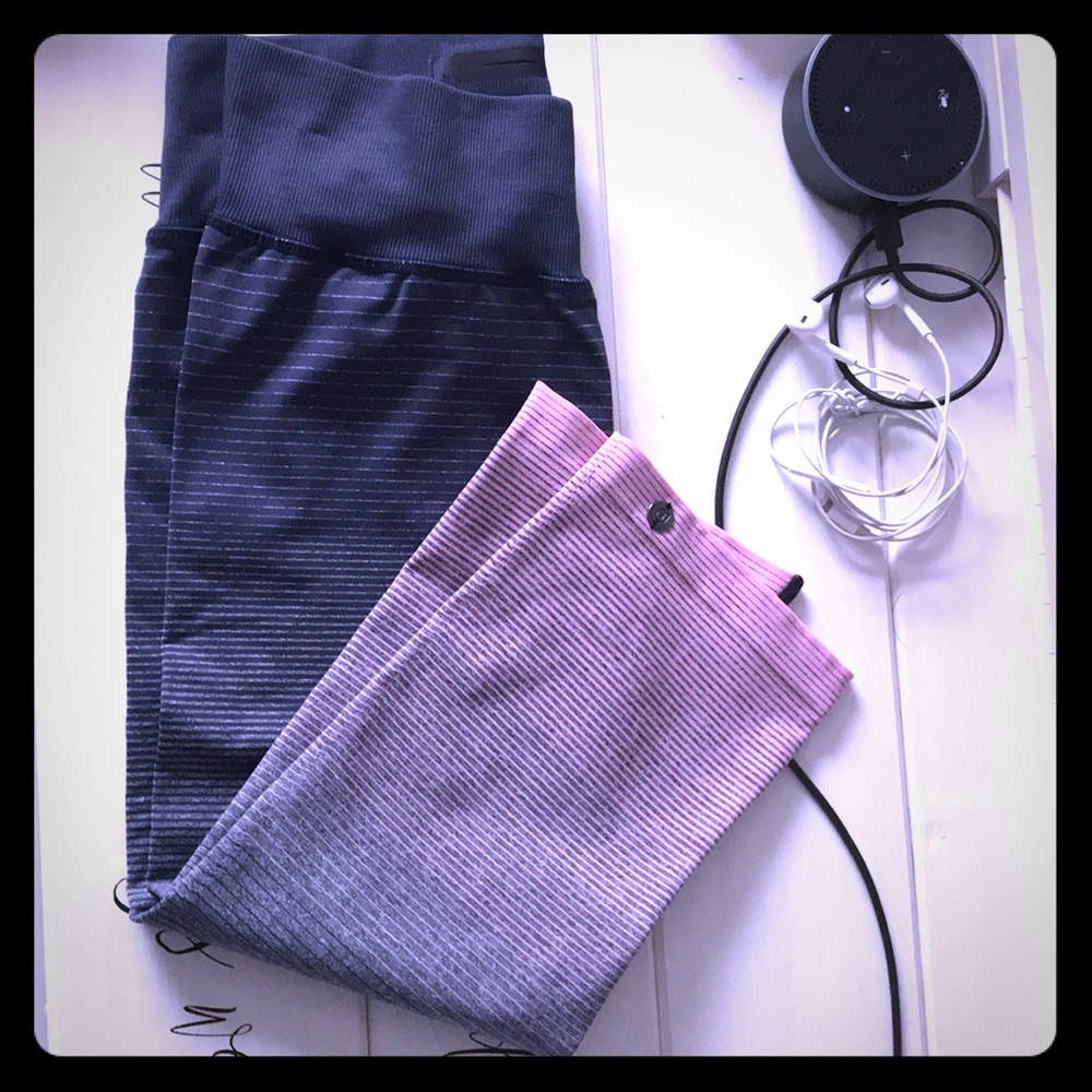 Brooks ombré Streaker Capris In Small